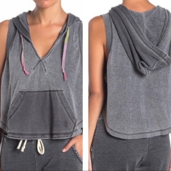 SOLD OUT——-Free People Movement Meadowbrook Sleeveless Hoodie - Picture 2 of 6